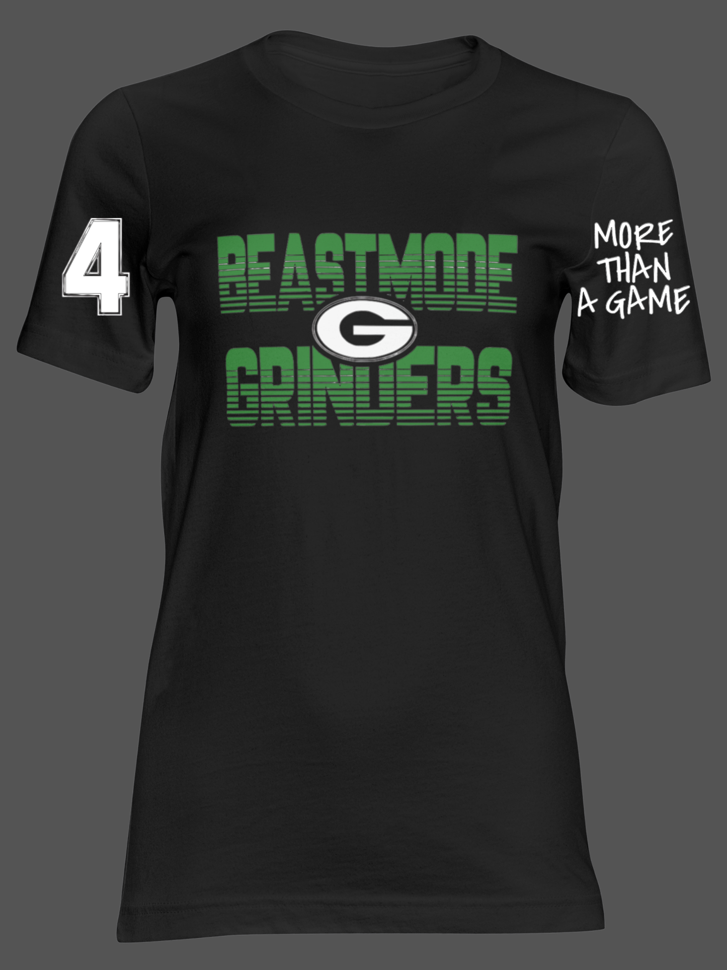 Unisex Dri-fit OR Regular Short Sleeve "Beastmode Grinders" T-shirt