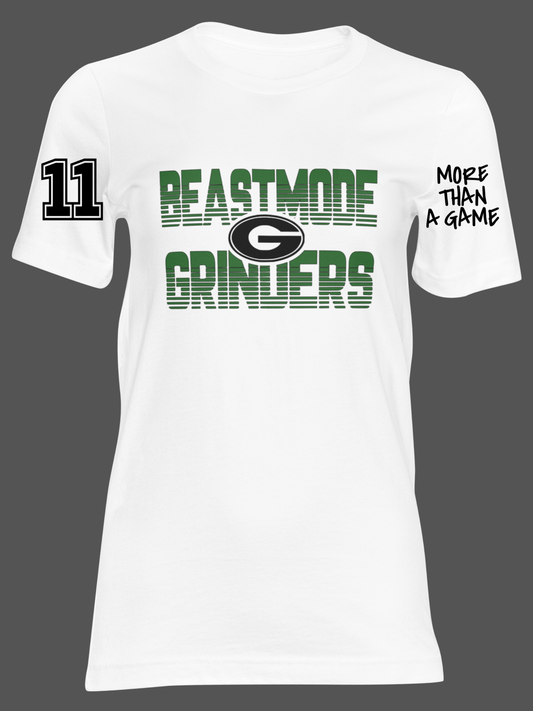Unisex Dri-fit OR Regular Short Sleeve "Beastmode Grinders" T-shirt