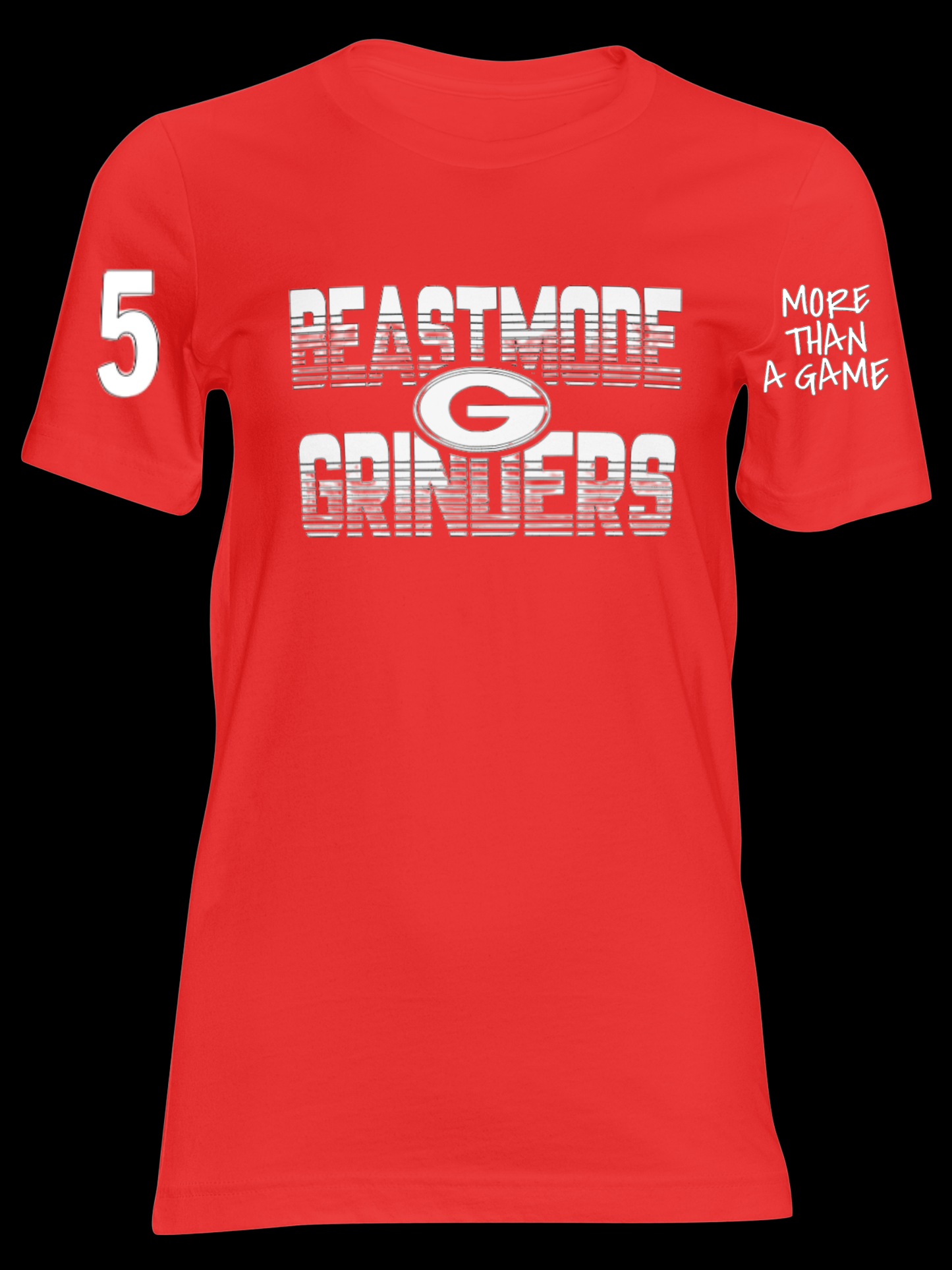 Unisex Dri-fit OR Regular Short Sleeve "Beastmode Grinders" T-shirt