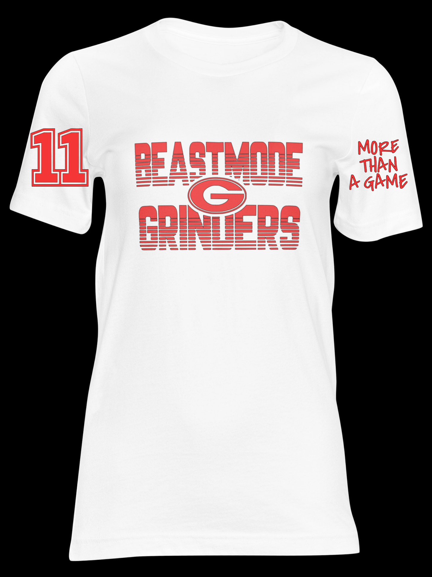Unisex Dri-fit OR Regular Short Sleeve "Beastmode Grinders" T-shirt