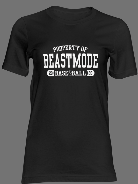 Unisex Property of Beastmode Dri-fit OR Regular Short Sleeve T-shirt