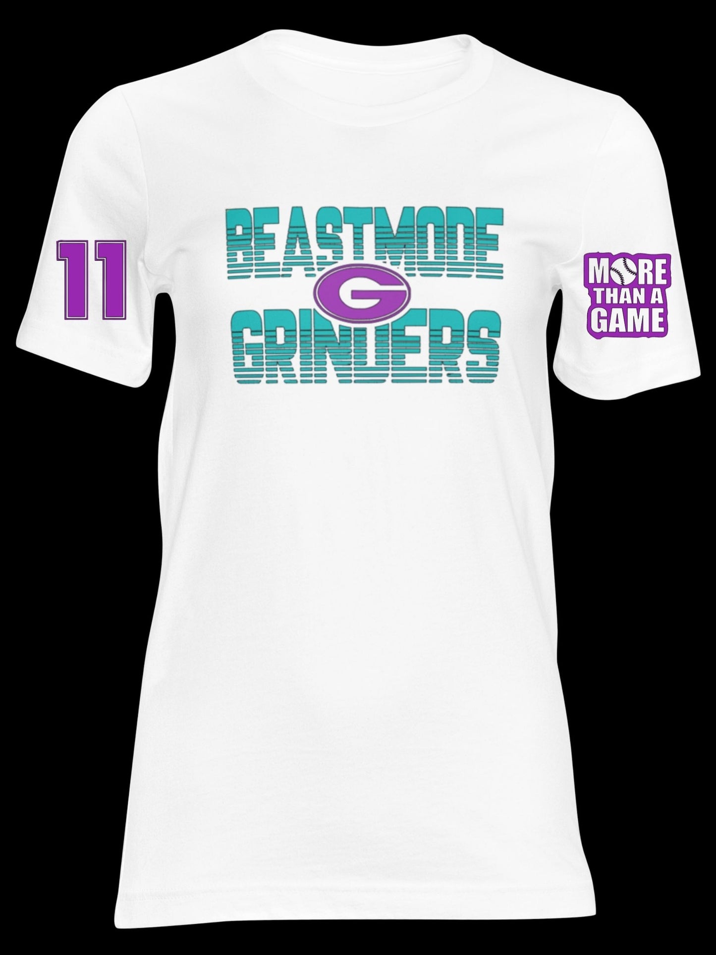 Unisex Dri-fit OR Regular Short Sleeve "Beastmode Grinders" T-shirt