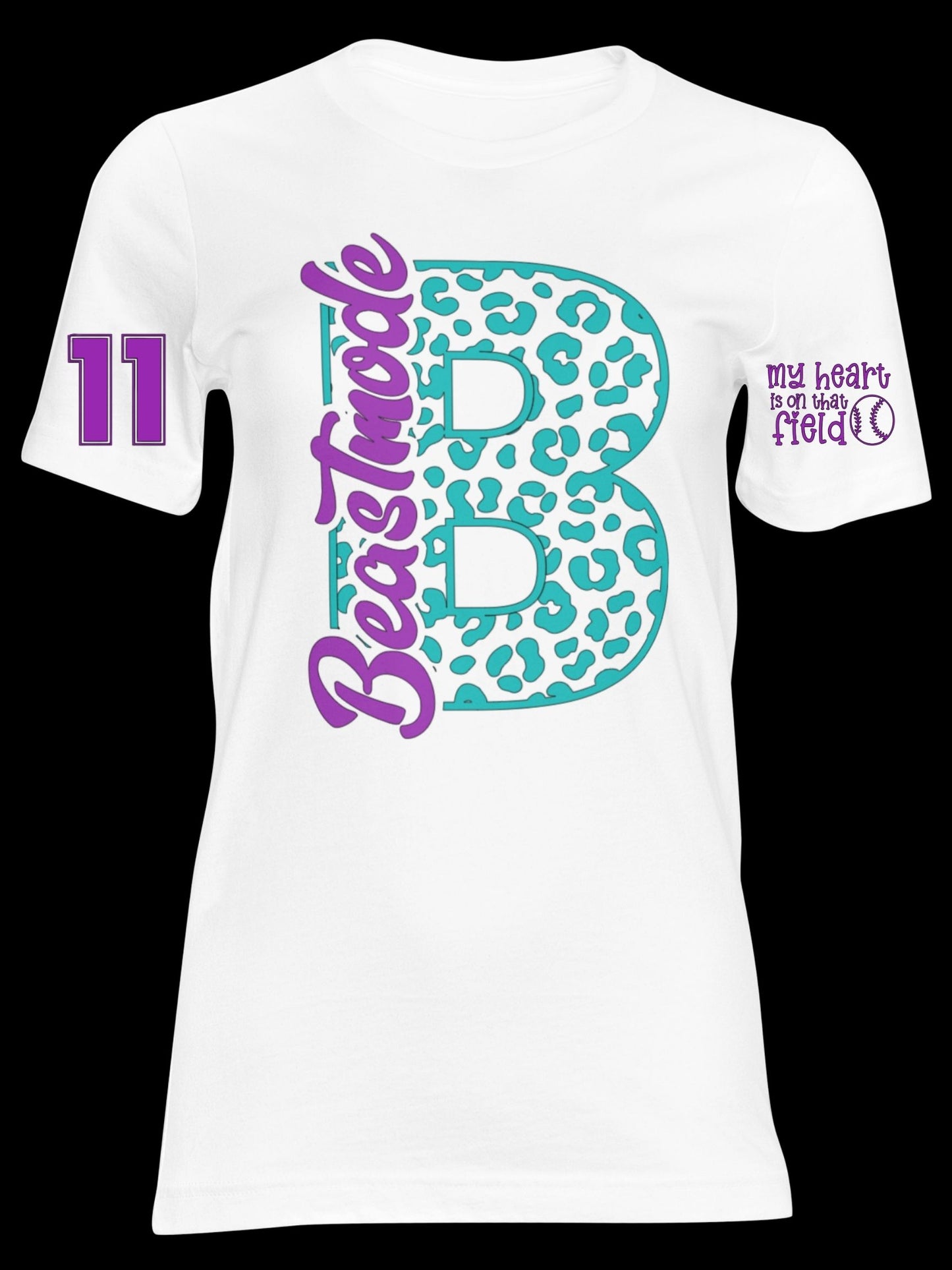 Unisex Dri-fit OR Regular Short Sleeve Beastmode "B" T-shirt