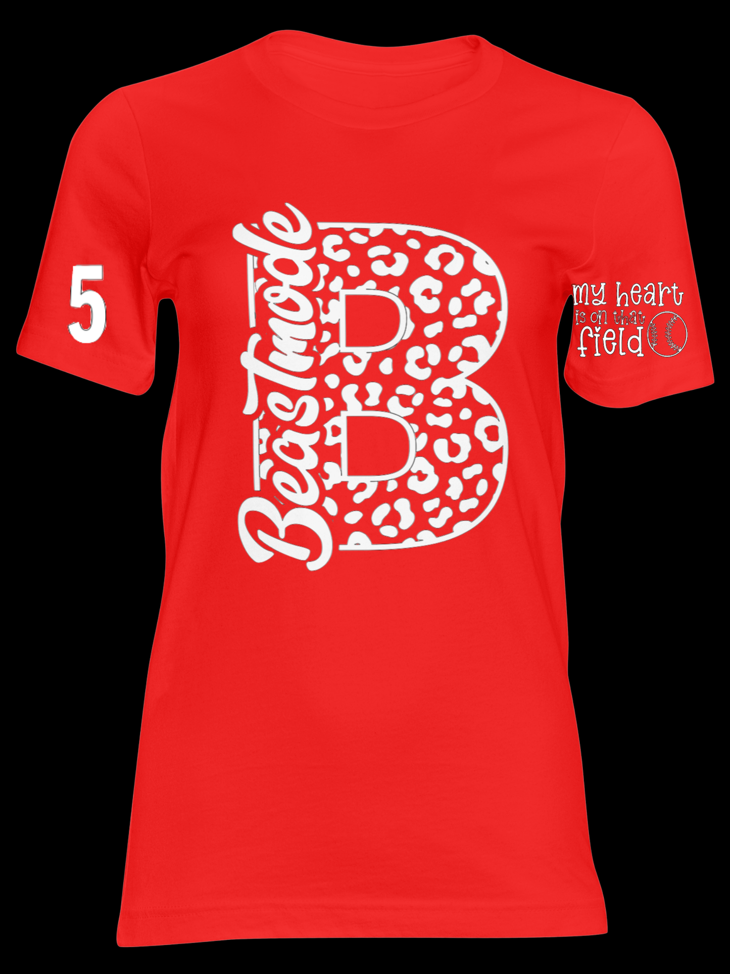 Unisex Dri-fit OR Regular Short Sleeve Beastmode "B" T-shirt