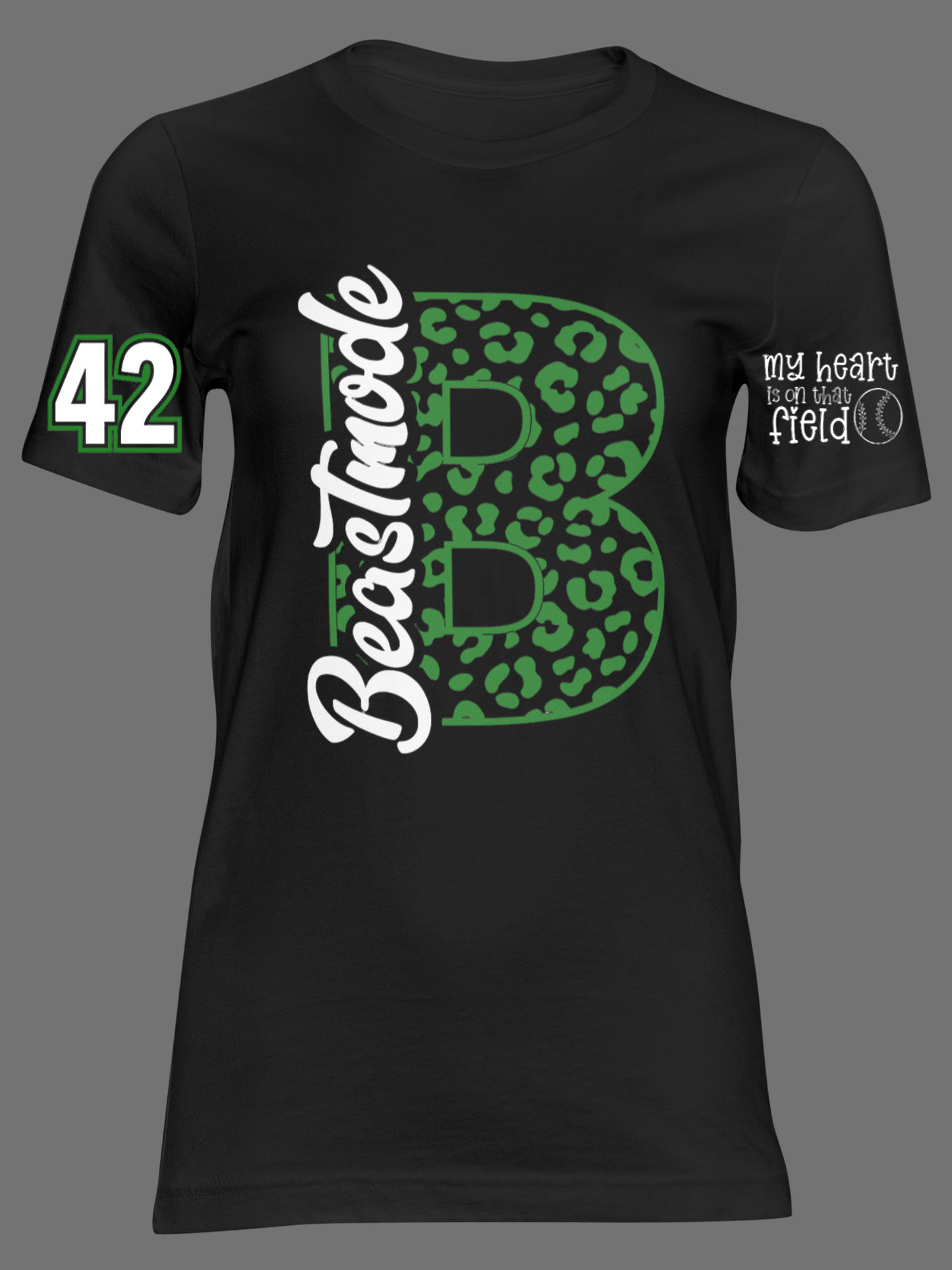 Unisex Dri-fit OR Regular Short Sleeve Beastmode "B" T-shirt