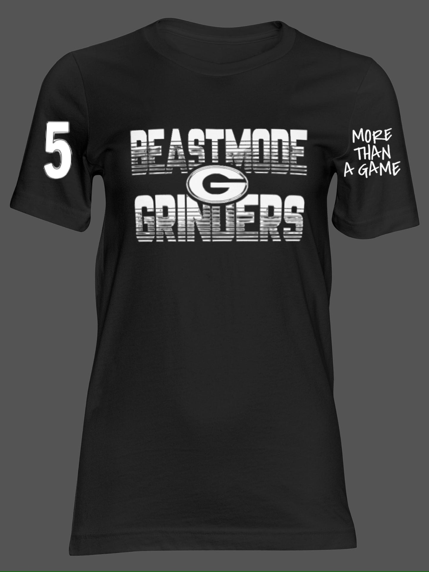 Unisex Dri-fit OR Regular Short Sleeve "Beastmode Grinders" T-shirt
