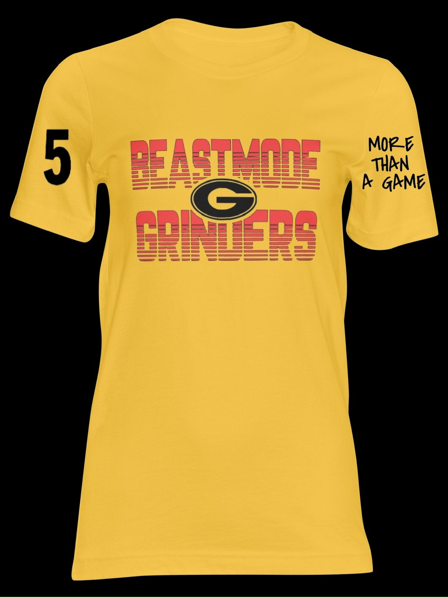 Unisex Dri-fit OR Regular Short Sleeve "Beastmode Grinders" T-shirt