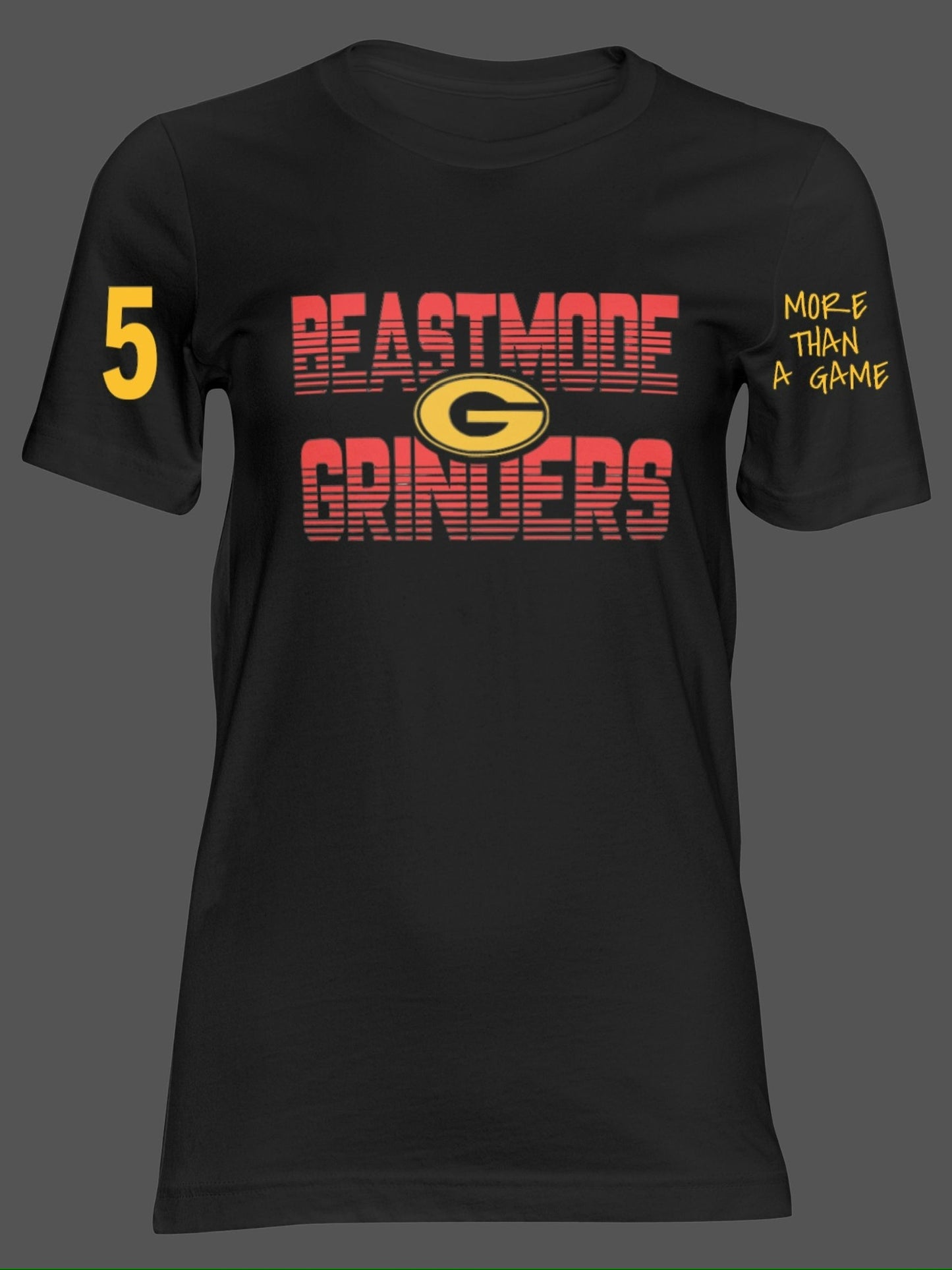 Unisex Dri-fit OR Regular Short Sleeve "Beastmode Grinders" T-shirt