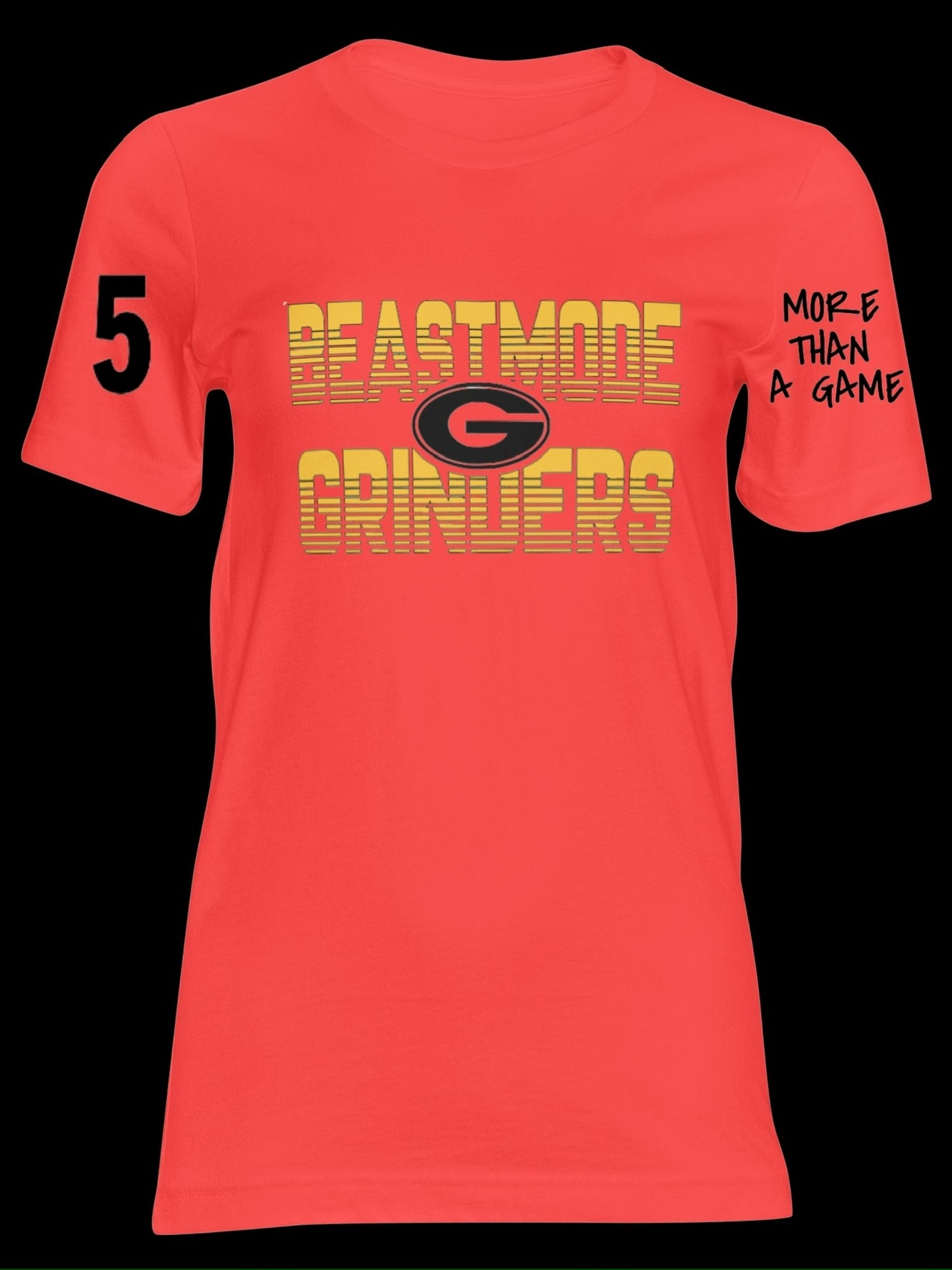 Unisex Dri-fit OR Regular Short Sleeve "Beastmode Grinders" T-shirt