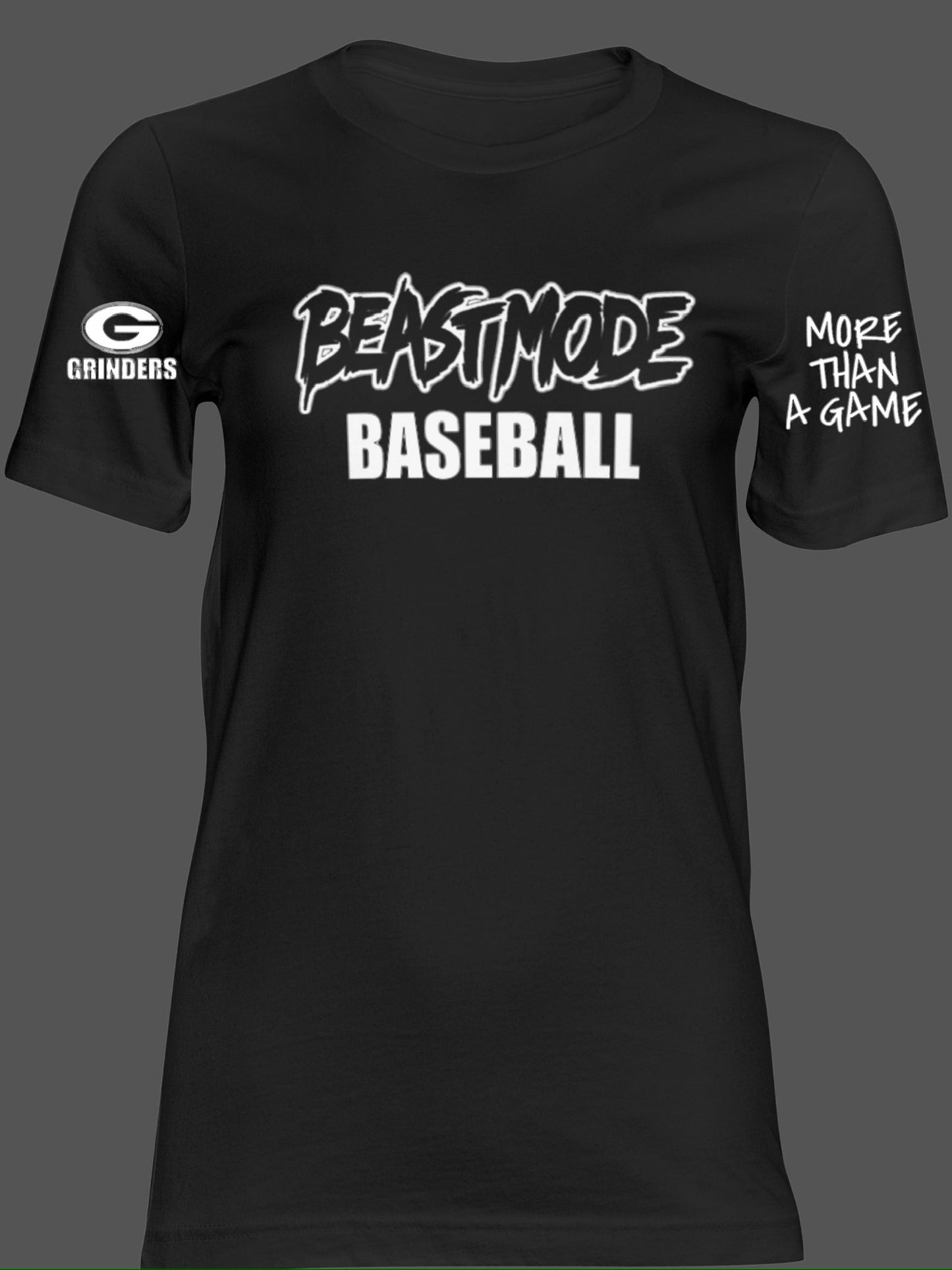 Unisex Dri-fit OR Regular Short Sleeve "Beastmode Baseball" T-shirt