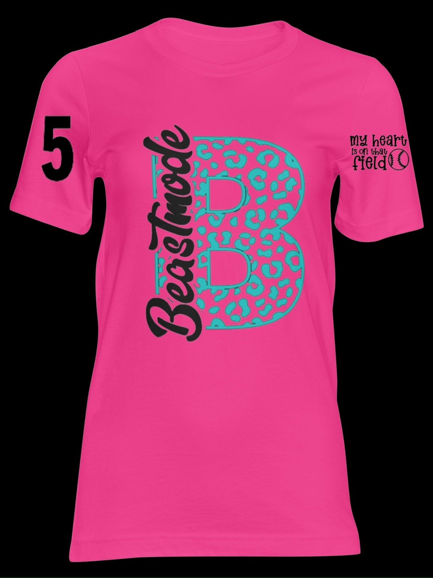 Unisex Dri-fit OR Regular Short Sleeve Beastmode "B" T-shirt