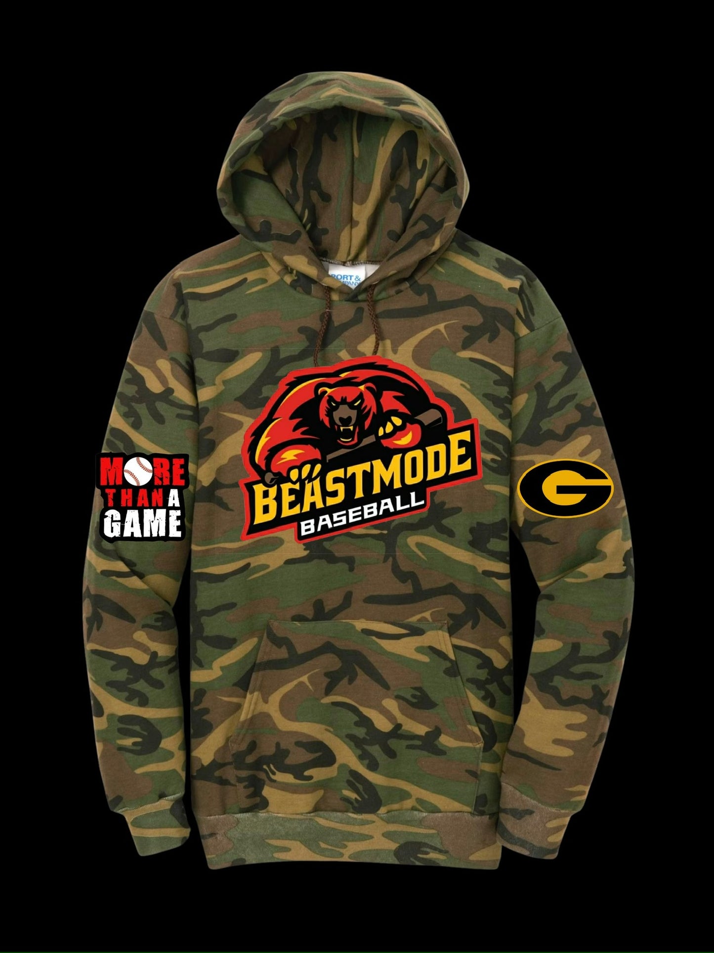 Unisex Camouflage Full Color Beastmode "Logo" Hoodie